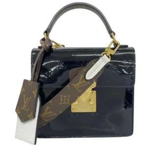 ルイ・ヴィトン モノグラムヴェルニ スプリングストリートPM ハンドバッグ M90375