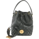 ヴェルサーチ ハンドバッグ レザー