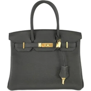 エルメス バーキン30 ハンドバッグ レザー K刻印 ゴールド金具