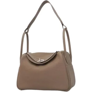 エルメス リンディ26 ショルダーバッグ レザー Y刻印 シルバー金具