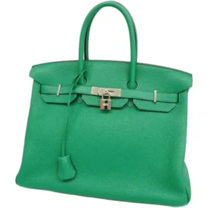エルメス バーキンヴェルソ35 ハンドバッグ レザー A刻印 シルバー金具