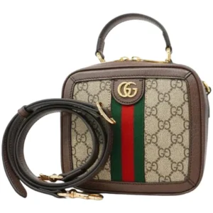 グッチ オフィディア ハンドバッグ PVC レザー