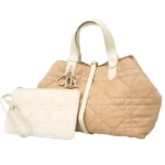 クリスチャンディオール カナージュ ショルダーバッグ レザー