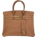 エルメス バーキン35 ハンドバッグ レザー □Ｆ刻印 ゴールド金具