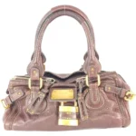 クロエ パディントン ハンドバッグ レザー