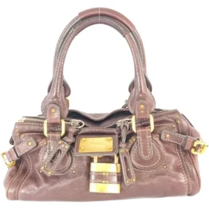 クロエ パディントン ハンドバッグ レザー