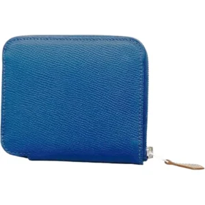 エルメス アザップコンパクトシルクイン 財布 レザー B刻印