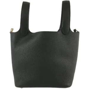 エルメス ピコタンロックPM ハンドバッグ レザー K刻印 ゴールド金具