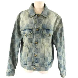 ルイ・ヴィトン ジャケット ブルー サイズ60 メンズ