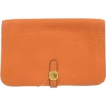 エルメス ドゴン ウエストバッグ レザー □I刻印 ゴールド金具