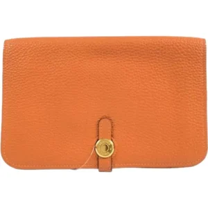 エルメス ドゴン ウエストバッグ レザー □I刻印 ゴールド金具