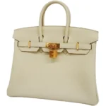 エルメス バーキン25 ハンドバッグ レザー B刻印 ゴールド金具