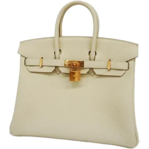 エルメス バーキン25 ハンドバッグ レザー B刻印 ゴールド金具
