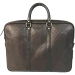 グッチ ディアマンテ ブリーフケース レザー