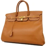 エルメス バーキン40 ハンドバッグ レザー ○Z刻印 ゴールド金具