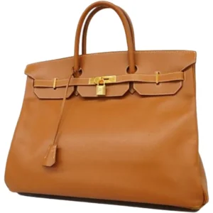 エルメス バーキン40 ハンドバッグ レザー ○Z刻印 ゴールド金具