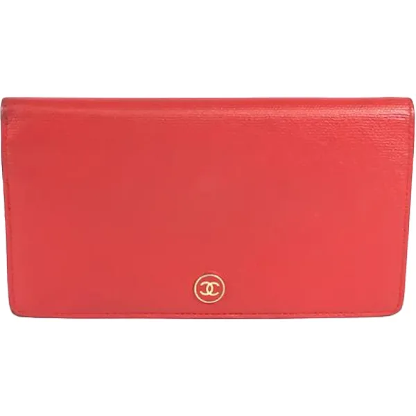 シャネル ココボタン 財布 レザー