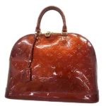 ルイ・ヴィトン モノグラムヴェルニ アルマGM ハンドバッグ M91687