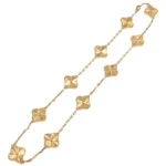 ヴァンクリーフ&アーペル ヴィンテージアルハンブラ ネックレス Au750