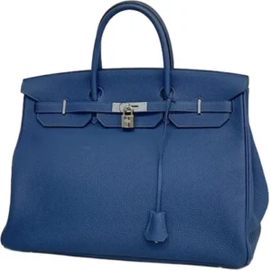 エルメス バーキン40 ハンドバッグ レザー D刻印 シルバー金具