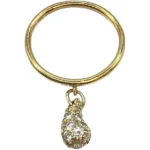 ティファニー ティアドロップ リング