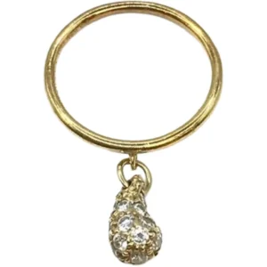 ティファニー ティアドロップ リング