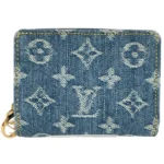 ルイ・ヴィトン モノグラムデニム ポルトフォイユルー 財布 M83160