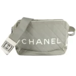 シャネル スポーツライン ショルダーバッグ キャンバス