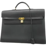 エルメス ケリーデペッシュ38 ブリーフケース レザー ○Z刻印 ゴールド金具