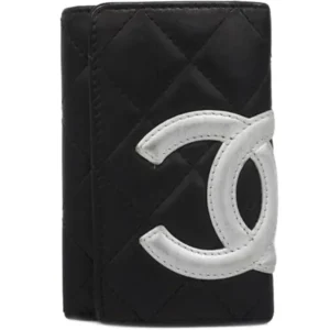 シャネル カンボン キーケース キーリング ラムスキン