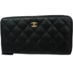 シャネル マトラッセ 財布 キャビアスキン