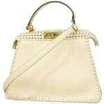 フェンディ ピーカブー アイシーユー ハンドバッグ レザー