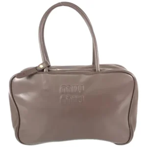 ミュウミュウ ハンドバッグ レザー