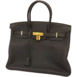 エルメス バーキン35 ハンドバッグ レザー B刻印 ゴールド金具