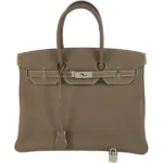 エルメス バーキン35 ハンドバッグ レザー Y刻印 シルバー金具