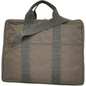 エルメス エールライン ブリーフケース キャンバス