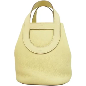 エルメス インザループ18 ハンドバッグ レザー K刻印