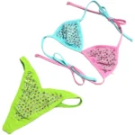 シャネル 水着 マルチカラー