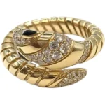 ブルガリ セルペンティ リング Au750