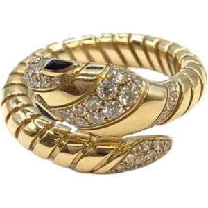 ブルガリ セルペンティ リング Au750