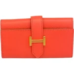 エルメス ベアンキーケース キーケース レザー T刻印 ゴールド金具