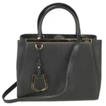 フェンディ プチトゥージュール ハンドバッグ レザー