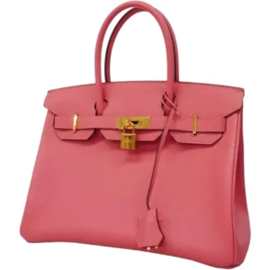 エルメス バーキン30 ヴェルソ ハンドバッグ レザー A刻印 ゴールド金具