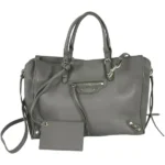 バレンシアガ ペーパーA6 ハンドバッグ レザー