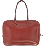 エルメス プリュム32 ショルダーバッグ レザー □G刻印 ゴールド金具