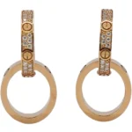 カルティエ ラブ ピアス イヤリング