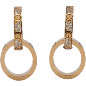 カルティエ ラブ ピアス イヤリング