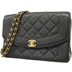 シャネル チェーンショルダーバッグ キャビアスキン