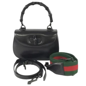 グッチ バンブー シェリーライン レザー