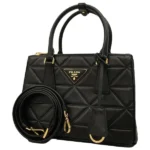 プラダ ガレリア ハンドバッグ レザー